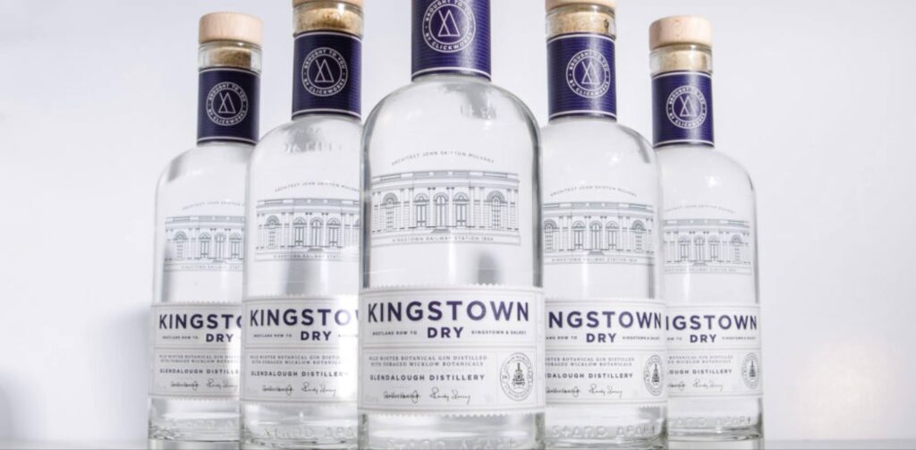 Kingstown gin bottles