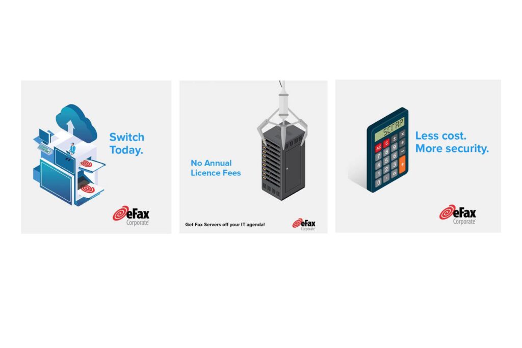 efax corporate advertising campaign